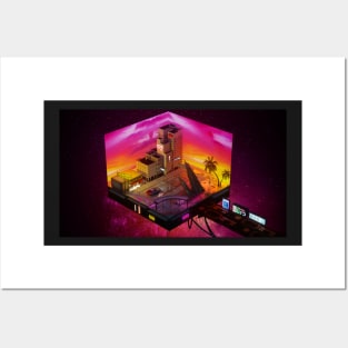 Stays in SynthCity Posters and Art